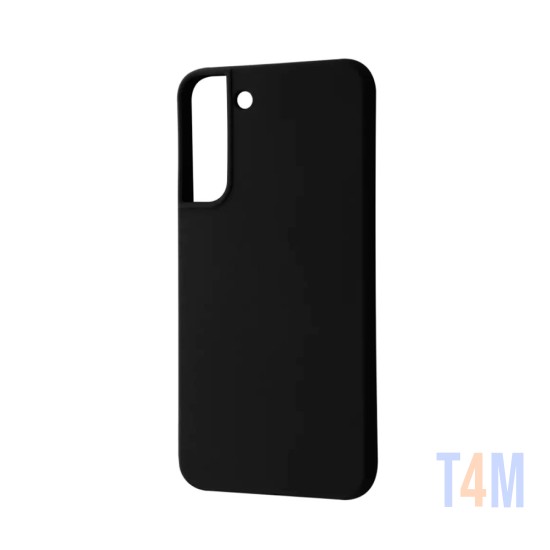 Capa de Silicone para Samsung Galaxy S22 Plus Preto